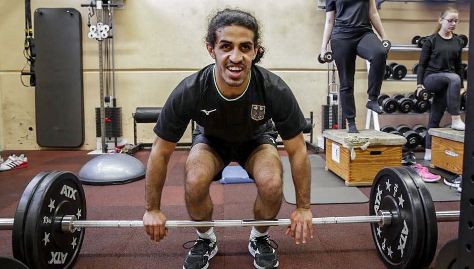 Shugaa Naswan Portfolio: Trainings-Einheit »Gewichtheben«